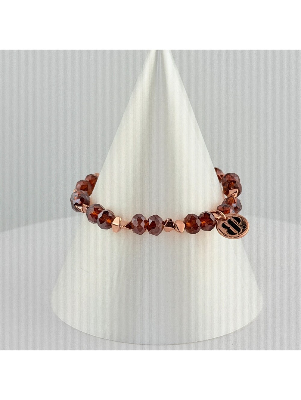 Bomb Party Single Stack Bracelet - on Rose Gold #18